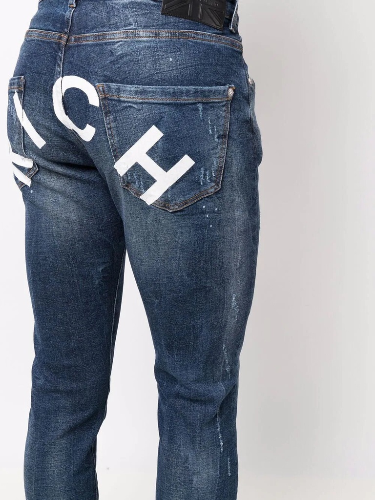 Jeans Blue/white John Richmond