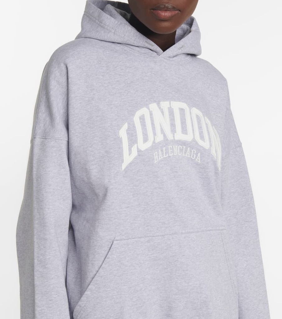 MAN Hoodie Balenciaga London Grey