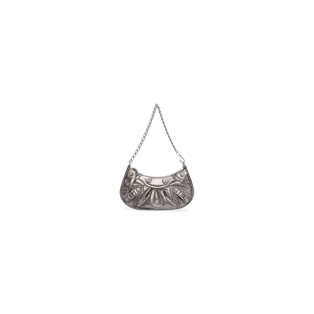 Le Cagole Mini Purse Balenciaga Silver