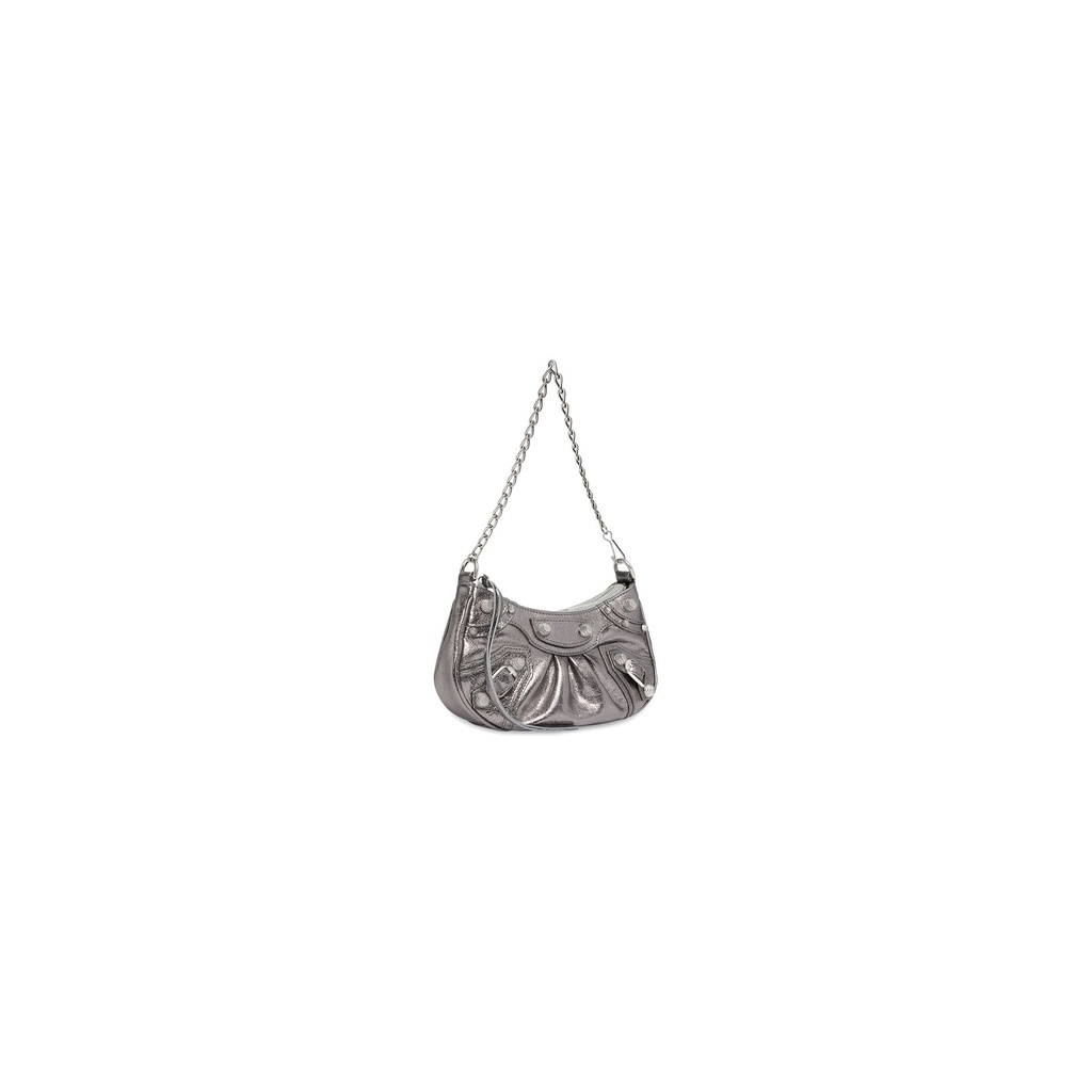 Le Cagole Mini Purse Balenciaga Silver