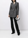 Women Hourglass Blazer Balenciaga Grey