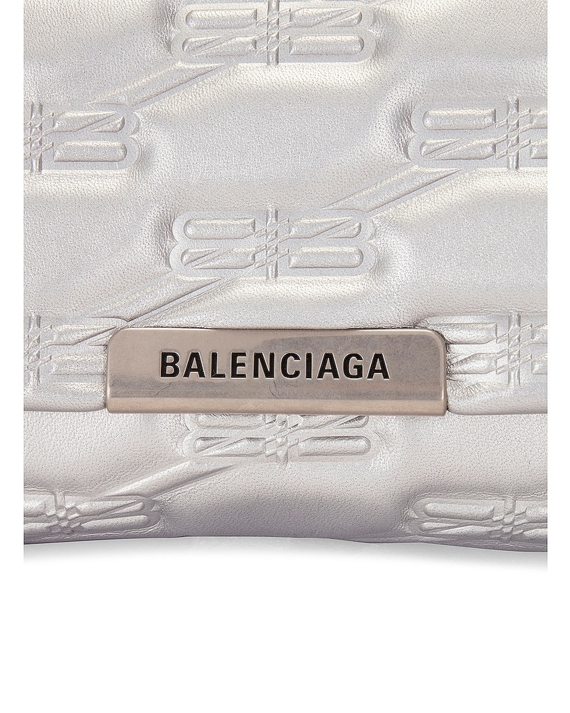 Woman Triplet Bag M Balenciaga Silver