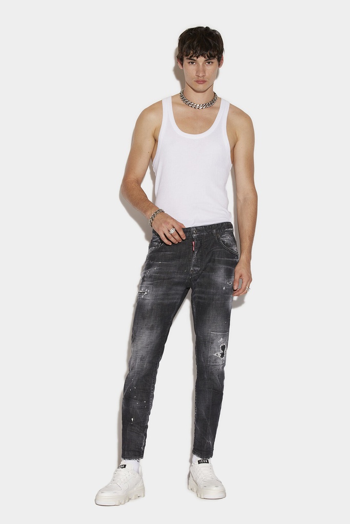 DSQUARED2 MEN JEANS GREY