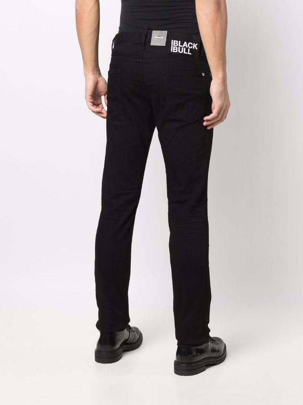 DSQUARED2 MEN TROUSERS BLACK