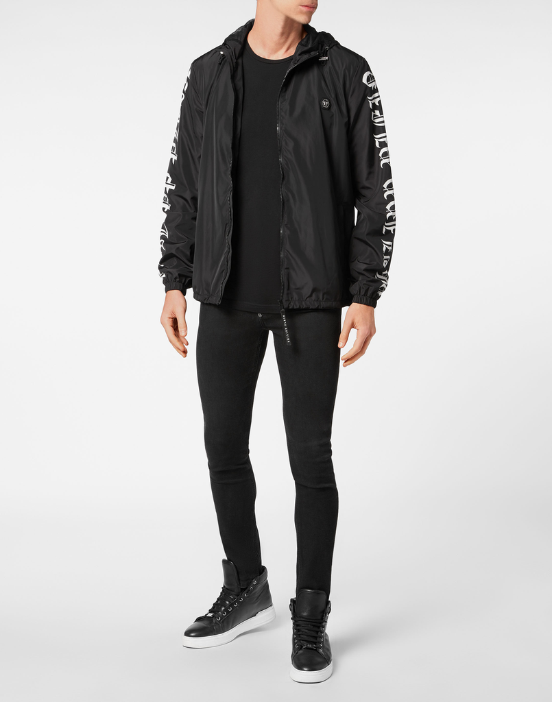 Man Windbraker PHILIPP PLEIN Black/White