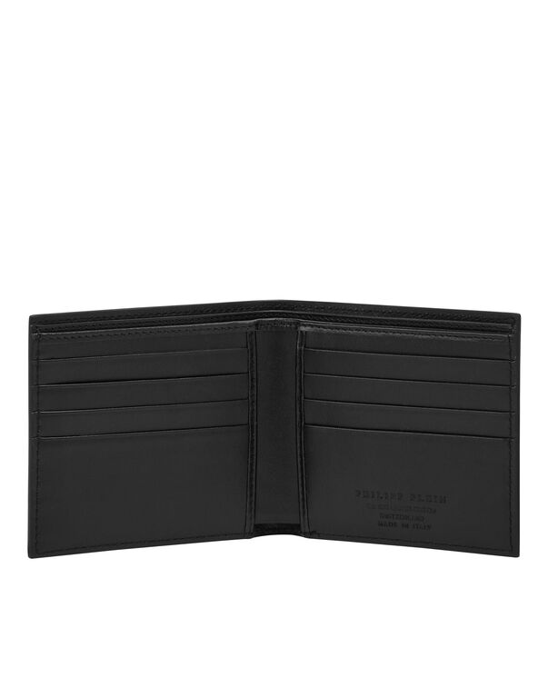 Man Philipp Plein French Wallet Black