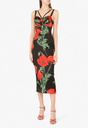 Women Dress DOLCE &amp; GABBANA Flower Poppy Print