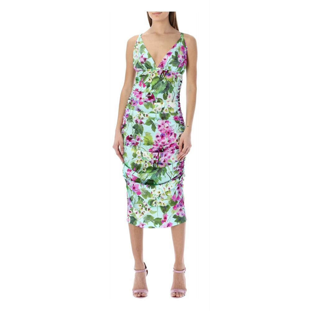 Women Dress DOLCE &amp; GABBANA Flowers Print