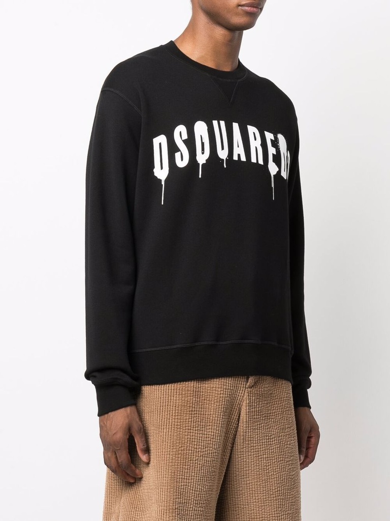 DSQUARED2 MEN SWEATSHIRT BLACK