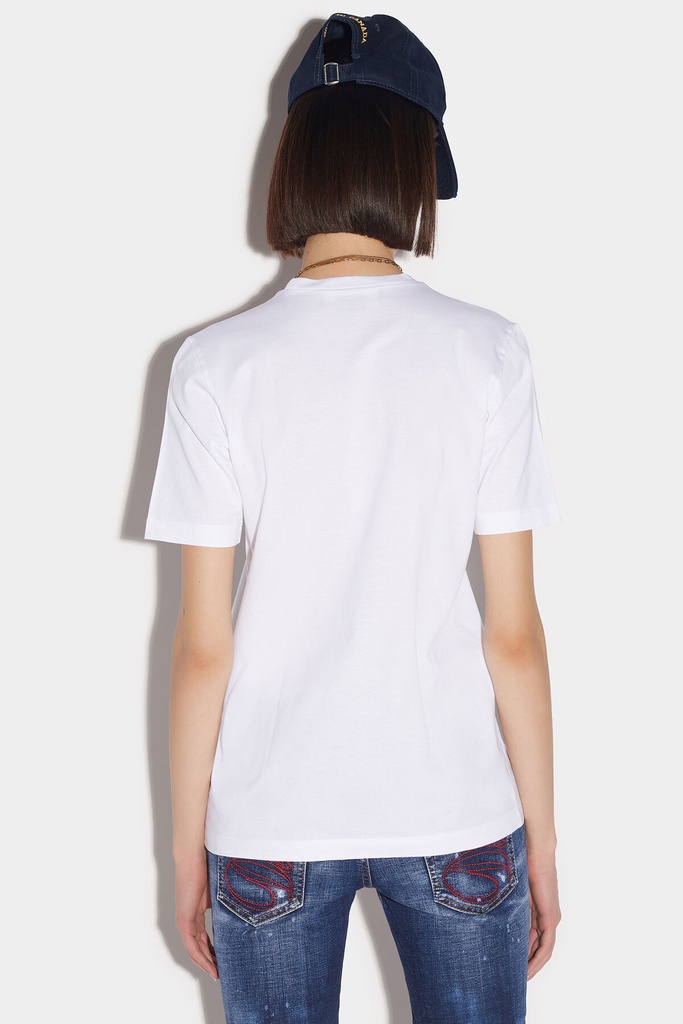 DSQUARED2 WOMAN T-SHIRT WHITE