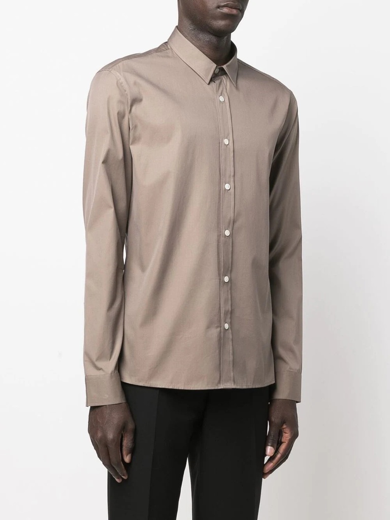 Men Shirt Taupe BALMAIN