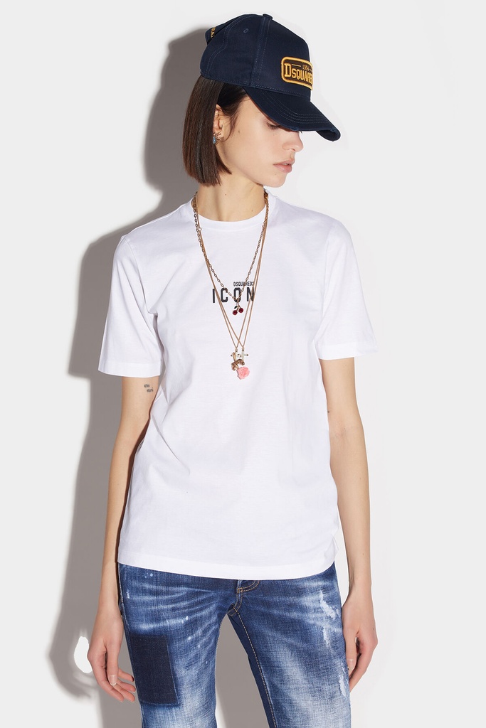 DSQUARED2 WOMAN T-SHIRT WHITE