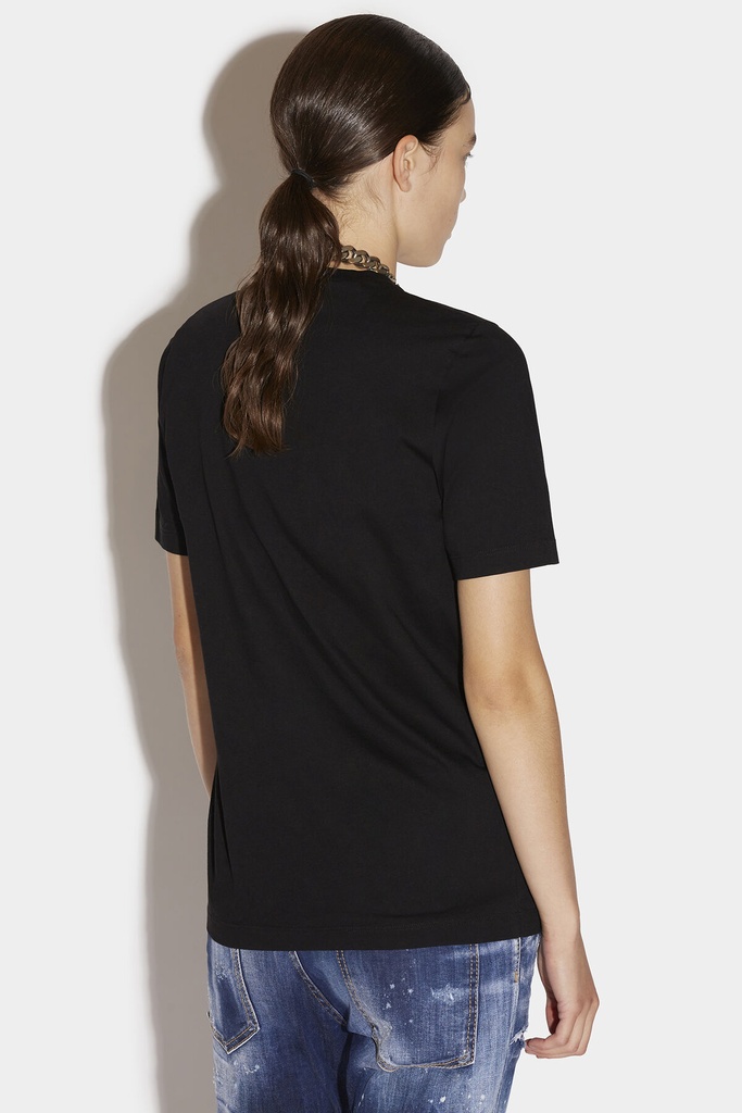 DSQUARED2 WOMEN T-SHIRT BLACK