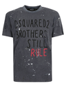 DSQURED2 MAN T-SHIRT GREY