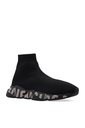 WOMAN Speed LT Graffiti Sneaker Balenciaga BLACK/BEIGE