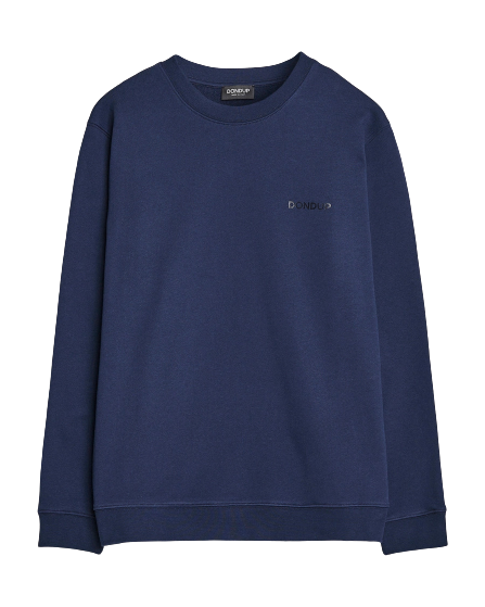 DONDUP Regular-fit Sweatshirt Navy-Blue