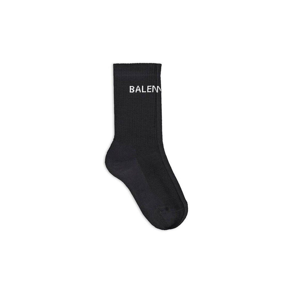 Balenciaga Tennis Socks Black/White