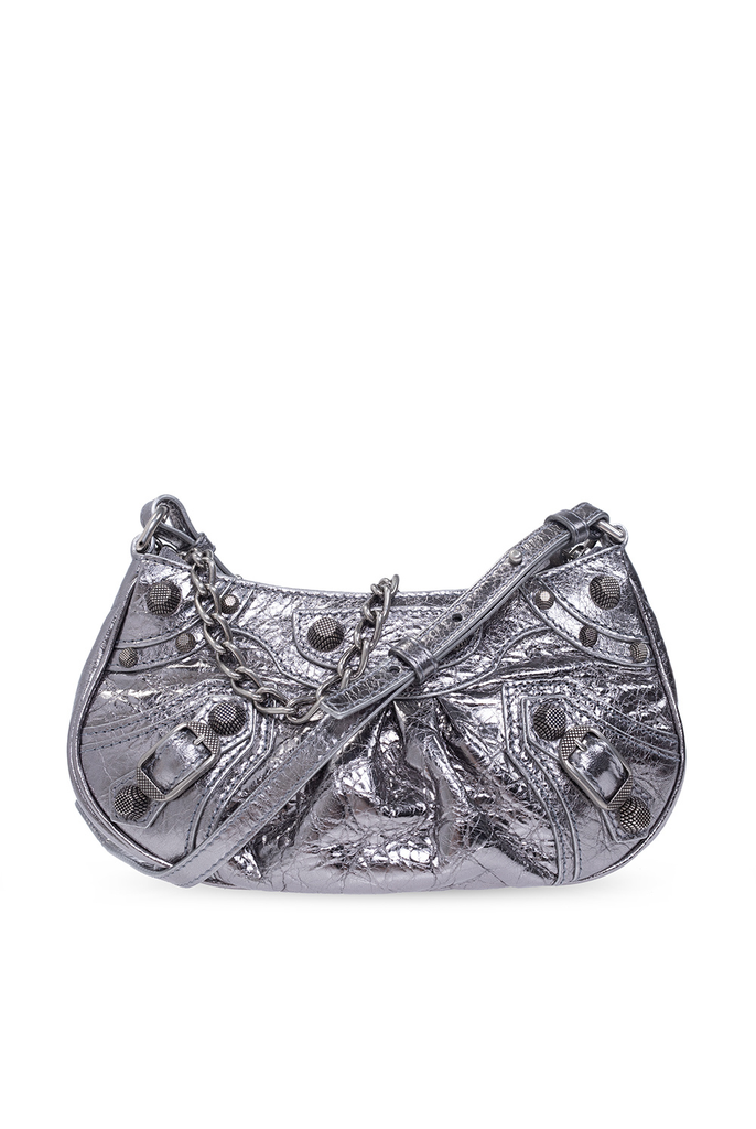 Le Cagole Mini Purse Balenciaga Silver