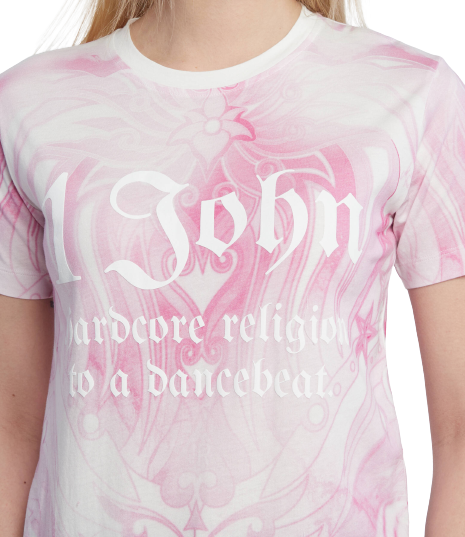 Women T-shirt John Richmond Pink