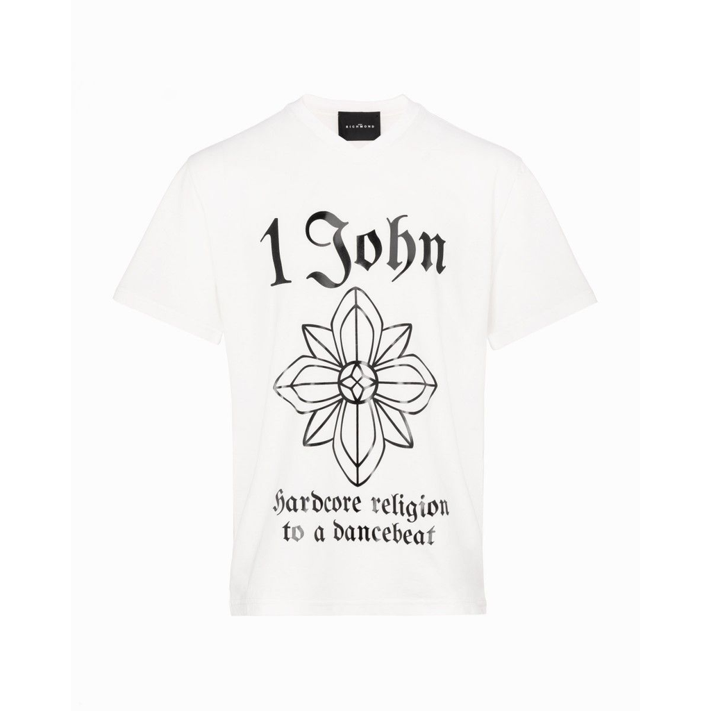 MAN T-shirt John Richmond White