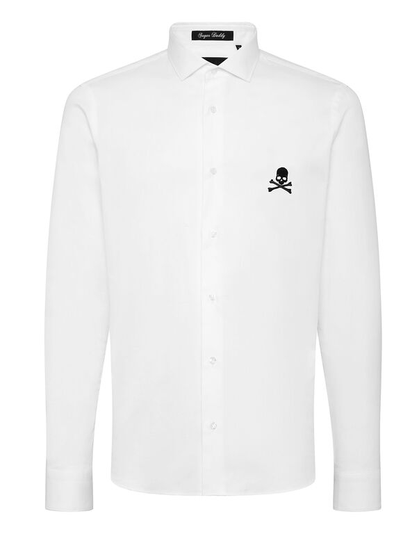 Men Shirt Phillip Plein White