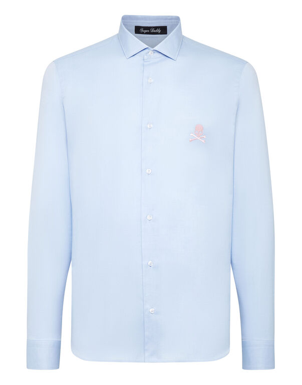 Men Shirt Phillip Plein Light Blue