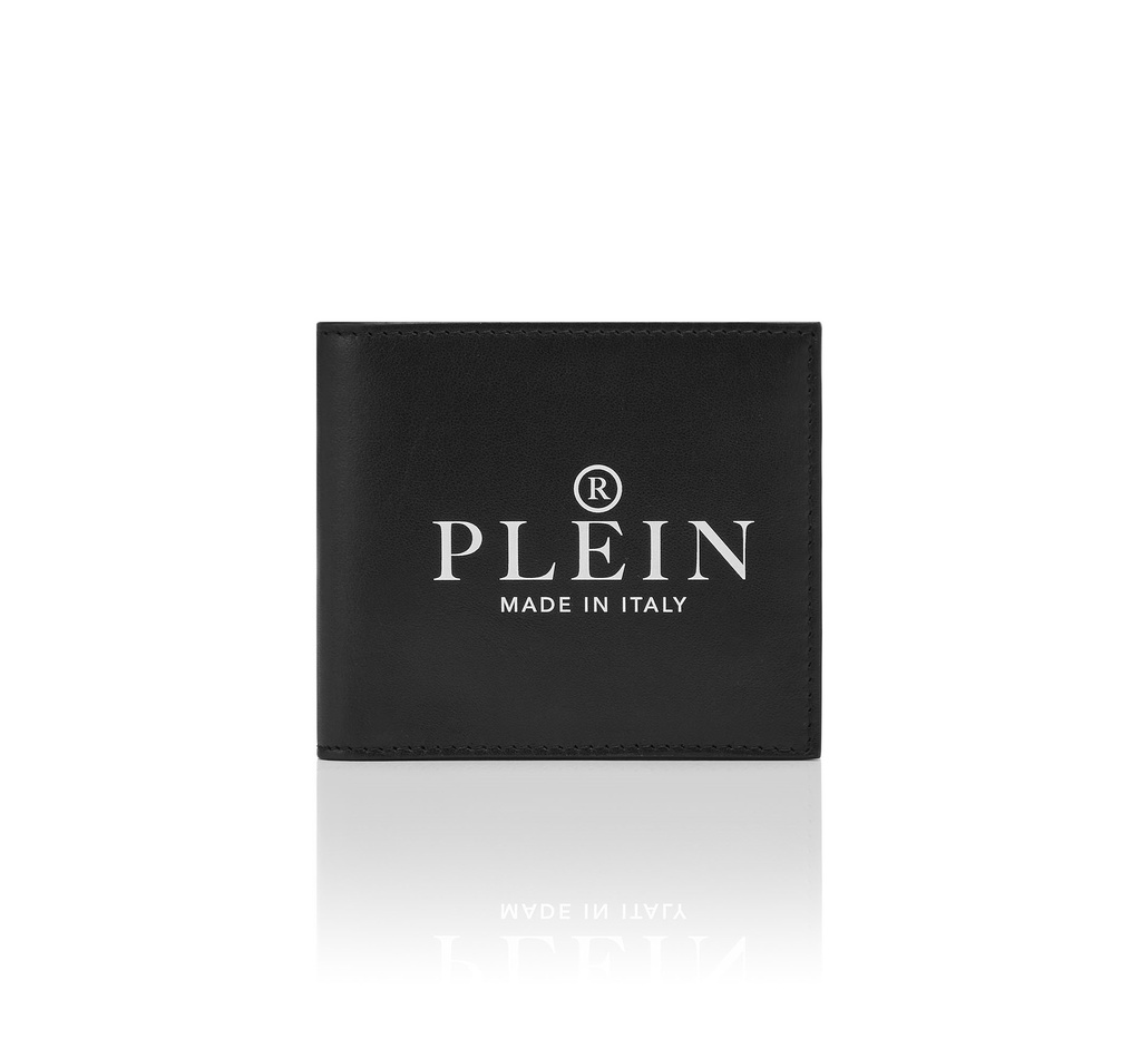 Man Philipp Plein French Wallet Black