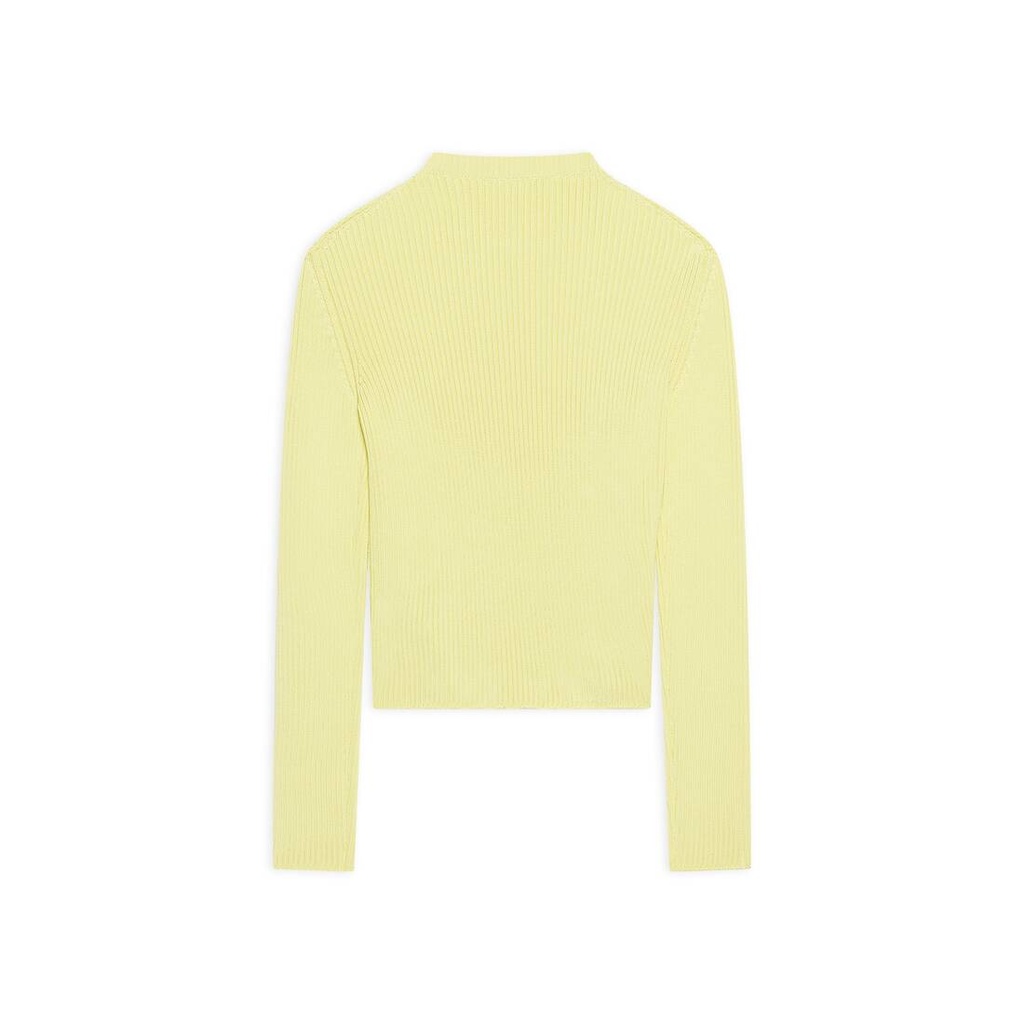 Woman Crewneck Balenciaga Yellow