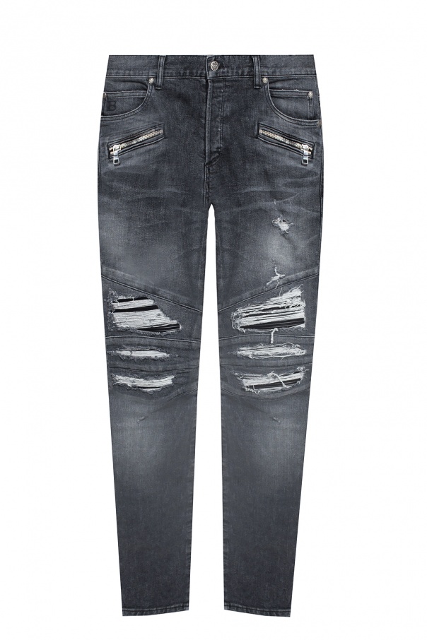 Slim Jeans BALMAIN Black