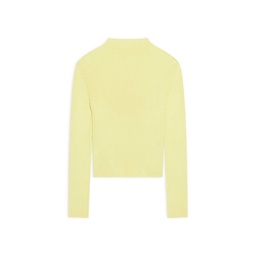 Woman Crewneck Balenciaga Yellow