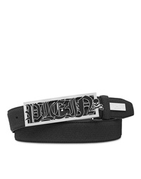 Man Philipp Plein Belt Leather Black