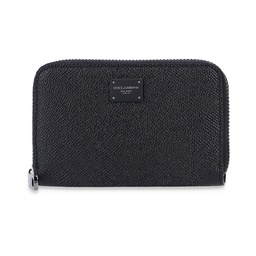 [BP2522] Dolce &amp; Gabbana Zip-around calfskin wallet