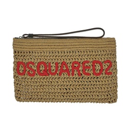 [POW0040] Woman Dsquared2 Pouch Beige