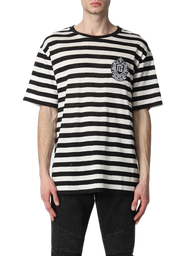 Loose T-Shirt BALMAIN Black/white