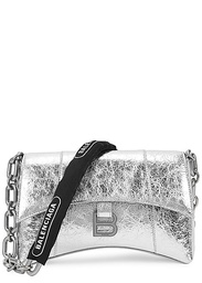 [689121] Woman Shoulder Strap Bag Balenciaga Silver/Black