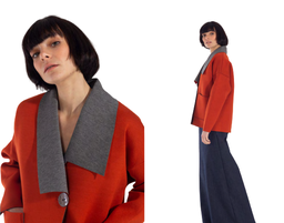 Sartoria Ismara Woman Jacket Orange