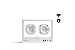 [STS-W] Small Transparent Speaker White