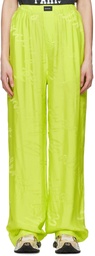 Woman Pants Yellow Balenciaga