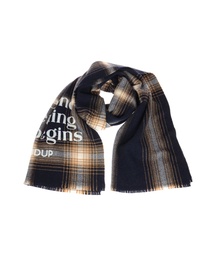 [WK268Y00589D] DONDUP Checked scarf