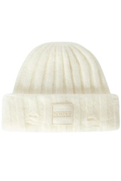 [WQ122Y00595D-W] DONDUP Wool Hat White