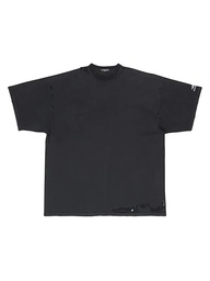 Balenciaga Oversized Repair Black T-shirt