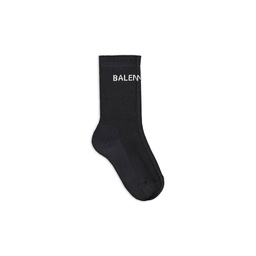 [540615] Balenciaga Tennis Socks Black/White