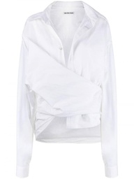 Balenciaga Wrap Shirt White