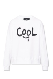 Women Sweatshirt DSQUARED2 White